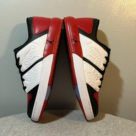 Nike JORDAN NU RETRO 1 LOW Red/Black Basketball Men's Shoe Size 10 DV5141 601​​